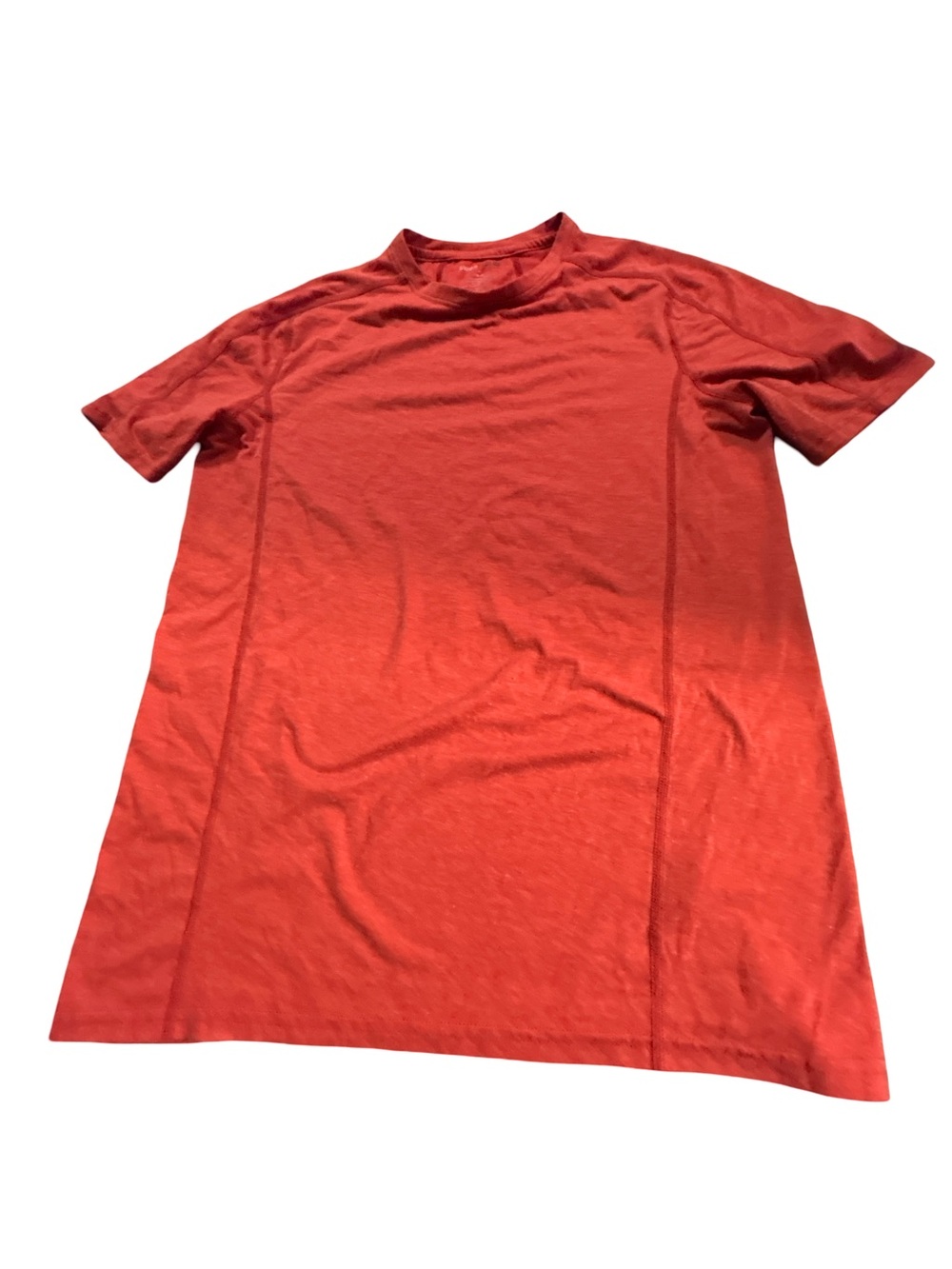 Swiss Tech Performance Short Sleeve T-Shirt Red Cardinal Heather Men's Medium